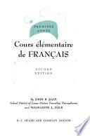 Cours élémentaire de français