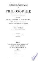 Cours élémentaire de philosophie