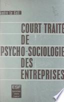 Court traité de psycho-sociologie des entreprises