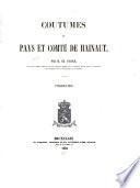 Coutumes de la ville de Malines