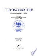 Création, pratiques, publics