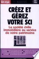 Créez et gérez votre SCI