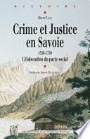 Crime et justice en Savoie