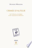 Crimes d'auteur