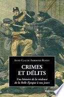 Crimes et délits