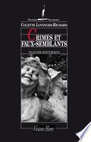 Crimes et faux-semblants