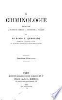 Criminologie