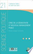CRISE DE LA DEMOCRATIE ET NOUVEAU MANAGEMENT PUBLIC