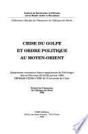Crise du Golfe et ordre politique au Moyen-Orient