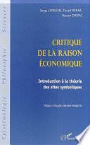 Critique de la raison économique
