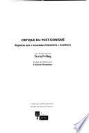 Critique du post-sionisme