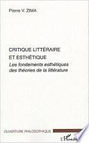 Critique littéraire et esthétique
