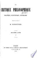 Critique philosophique