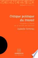 Critique politique du travail