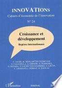 CROISSANCE ET DÉVELOPPEMENT - Repères internationaux