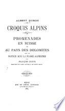 Croquis alpins
