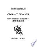 Croyant nommer
