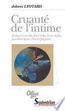 Cruauté de l’intime