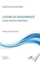 Culture de transparence