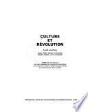 Culture et révolution