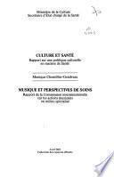 Culture et santé
