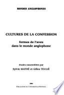Cultures de la confession