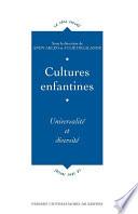 Cultures enfantines