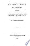 Custoderie d'Auvergne