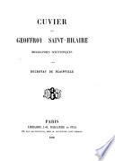 Cuvier et Geoffroy Saint-Hilaire