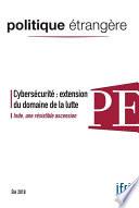 Cybersécurité : extension du domaine de la lutte