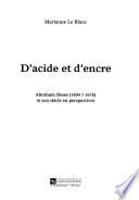 D'acide et d'encre