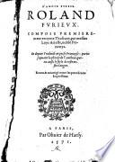 D'amour fureur. - Roland furieux