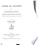 D'Ansse de Villoison et l'hellénisme en France pendant le dernier tiers du XVIIIe siècle