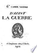 D'avant la guerre