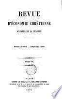 D'Economie Chretienne 