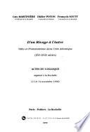 D'un rivage à l'autre