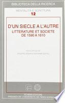 D'un siècle à l'autre