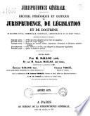 Dalloz, jurisprudence générale