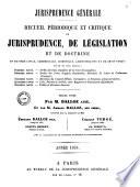 Dalloz, jurisprudence générale
