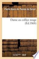 Dame Au Collier Rouge