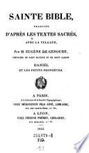 Daniel et les petits Prophètes