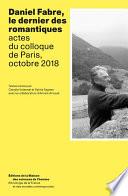 Daniel Fabre, le dernier des romantiques