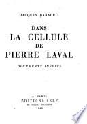 Dans la cellule de Pierre Laval