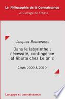 Dans le labyrinthe : nécessité, contingence et liberté chez Leibniz