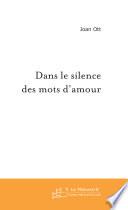 Dans le silence des mots d'amour