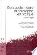 Dans quelle mesure la philosophie est pratique