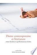 Danse contemporaine et littérature