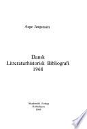 Dansk litteraturhistorisk bibliografi
