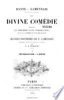 Dante-Lamennais. La Divine Comedie