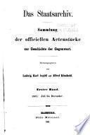 Das Staatsarchiv